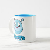 2 Couleurs Bottes et tasse de chiot (Devant gauche)