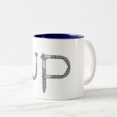 2 Couleurs boucher la tasse (Devant droit)