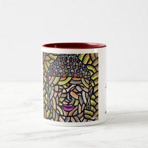 2 Couleurs Bouddha dans la tasse 1 de paix