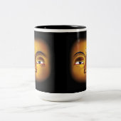 2 Couleurs Bouddha médite tasse (Centre)