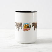 2 Couleurs "Boudine" tasse de 15 onces (Centre)