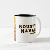 2 Couleurs Bounty café tasse (Devant droit)