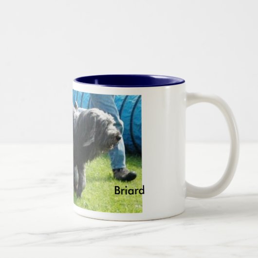 2 Couleurs Briard tasse (Droit)