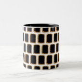 2 Couleurs Bricks tasse à café à deux tons (Centre)