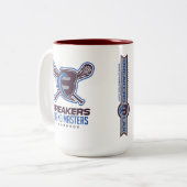 2 Couleurs Briseurs relâchés - tasse 2017 de GM (Devant gauche)