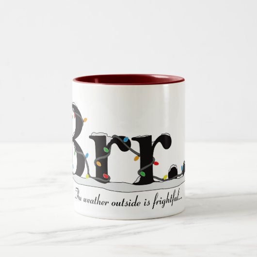 2 Couleurs Brrr… Tasse (Centre)