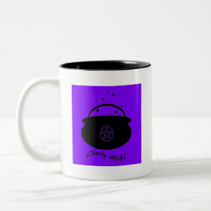 2 Couleurs Brûlure du feu et bulle de chaudron… La tasse de