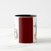 2 Couleurs Bulle, bulle... Tasse (Centre)