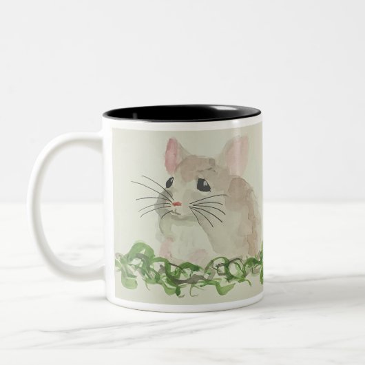 2 Couleurs C’est une souris ! maman tasse à deux tons (Gauche)