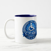 2 Couleurs C.P. Life - Conception Cérébrale Tasse de Café Des (Gauche)