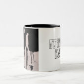 2 Couleurs Ça regarde l'arrière tasse de café (Centre)