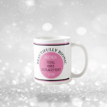 Cadeau amusant ~ Tasse de remplacement du genou bi
