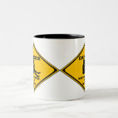 2 Couleurs Cadeau de tasse de ménopause (Centre)