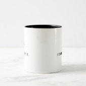 2 Couleurs Cadeau de Tasse de Suranalyse Relatable pour Elle (Centre)