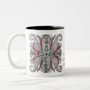 2 Couleurs Cadeau de tasse personnalisée avec citation drôle