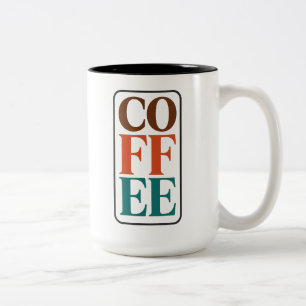 2 Couleurs Cadeau Tasse Amoureux de CAFE pour les Amateurs de