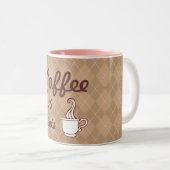 2 Couleurs Cadeau Tasse de Café (Devant droit)