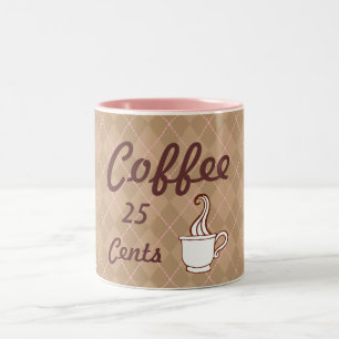 2 Couleurs Cadeau Tasse de Café