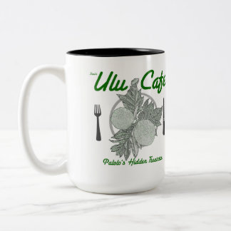 2 Couleurs Café d'Ulu 15 onces. Tasse