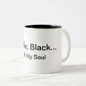 2 Couleurs Café, noir… Comme ma tasse d'âme (Devant droit)