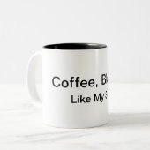 2 Couleurs Café, noir… Comme ma tasse d'âme (Devant gauche)