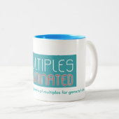 2 Couleurs Café : Parents actionnants de tasse de multiples (Devant droit)