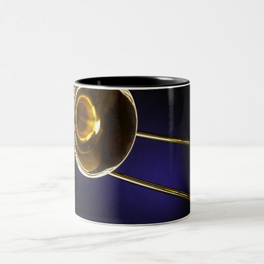 2 Couleurs Café Stein de trombone ou tasse (Centre)