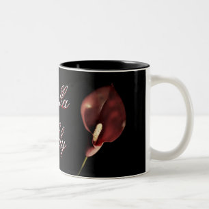 2 Couleurs Calla rouge - tasse
