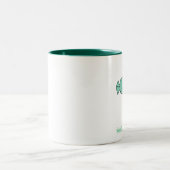 2 Couleurs CandyHead i aiment l'Aqua de tasse d'u (Centre)