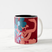 2 Couleurs caractéristiques de tasse de fleur (Devant droit)
