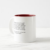 2 Couleurs Cartes sur la tasse de Tableau (Devant gauche)