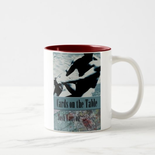 2 Couleurs Cartes sur la tasse de Tableau (Droit)