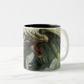 2 Couleurs Cavalier de dragon, tasse (Devant droit)