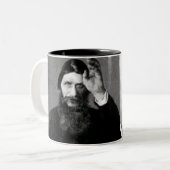 2 Couleurs CB Poutine hilare et tasse de Rasputin (Devant gauche)