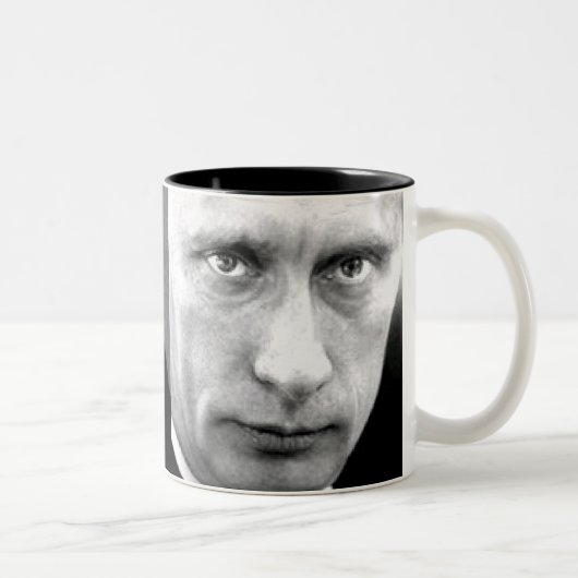 2 Couleurs CB Poutine hilare et tasse de Rasputin (Droit)
