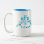 2 Couleurs "Ce café me fait" la tasse impressionnante (Gauche)