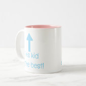 2 Couleurs Ce gosse est la meilleure tasse (Devant gauche)