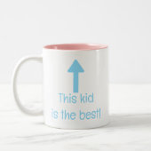 2 Couleurs Ce gosse est la meilleure tasse (Gauche)