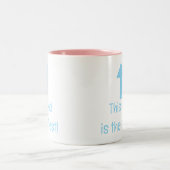 2 Couleurs Ce gosse est la meilleure tasse (Centre)