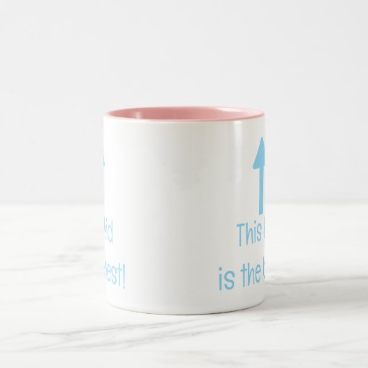 2 Couleurs Ce gosse est la meilleure tasse (Centre)