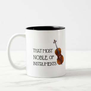 2 Couleurs Ce plus noble des instruments - tasse de