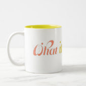 2 Couleurs "Ce qui la robe ?" Tasse de café (Gauche)