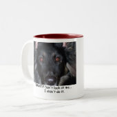 2 Couleurs Ce qui ? ! Tasse (Devant gauche)