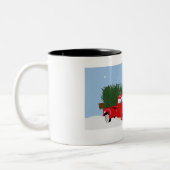 2 Couleurs Ceci est ma tasse pour regarder des films de Noël (Gauche)