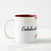 2 Couleurs Célébrez la tasse de Carson (Gauche)