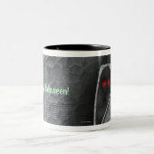 2 Couleurs Cercueil - tasse de Halloween (Centre)
