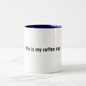 2 Couleurs C'est ma tasse de café (Centre)
