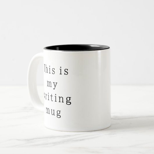 2 Couleurs C'est ma tasse d'écriture (Devant gauche)