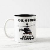 2 Couleurs C'est un Kiowa ! - Tasse de café (Gauche)