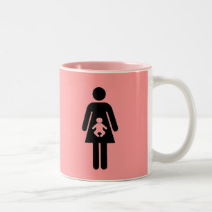 2 Couleurs C'est une tasse de fille